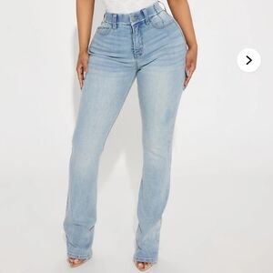 Tummy Control Butt-lifting Bootcut Jeans